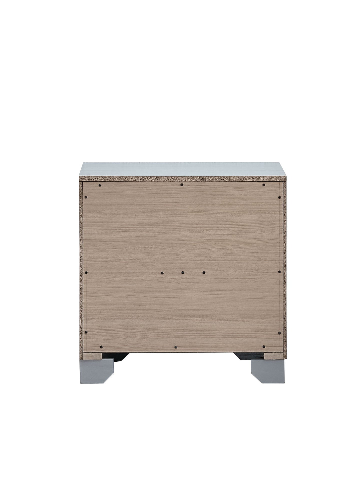 Murry - Nightstand - Silver