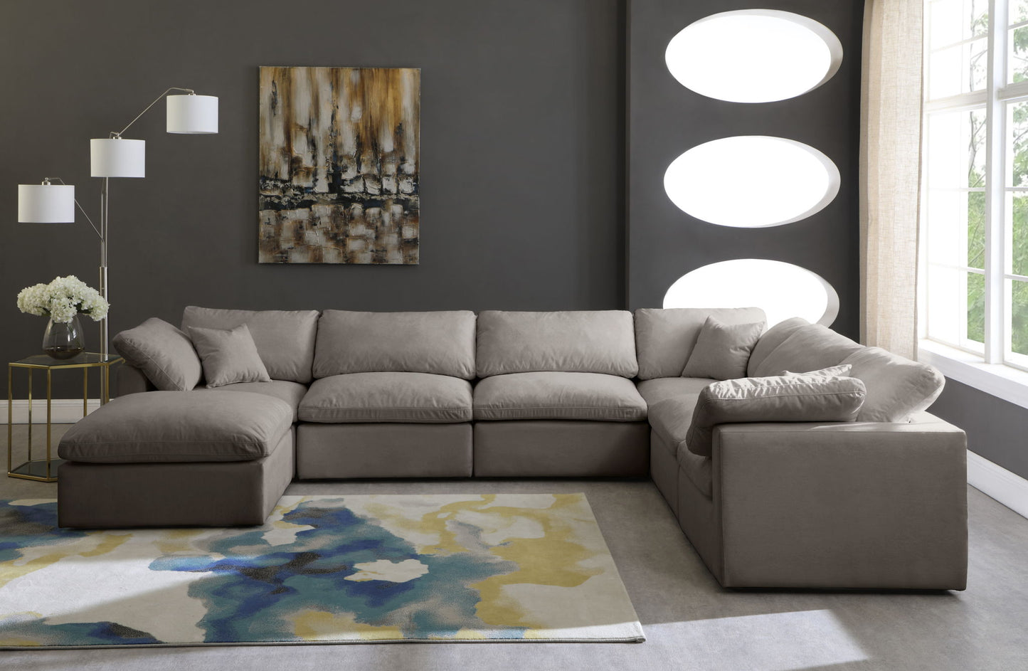 Plush - 7 Piece Modular Sectional