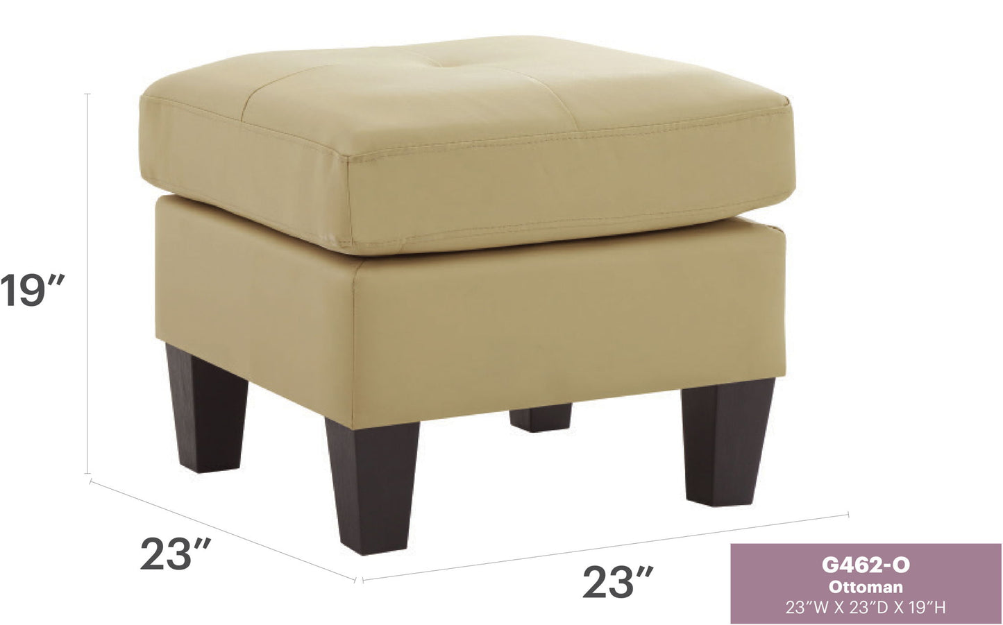 Glory Furniture - Newbury - Ottoman