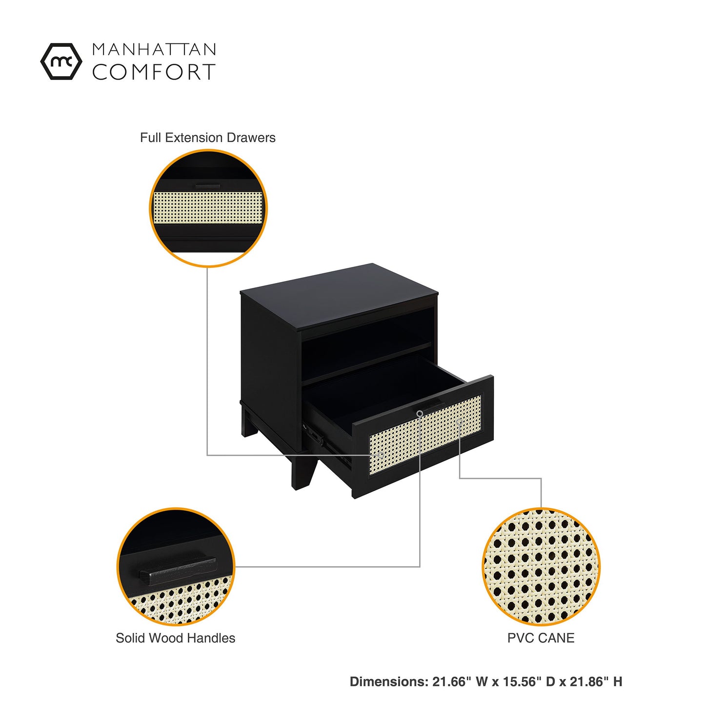 Manhattan Sheridan - Nightstand