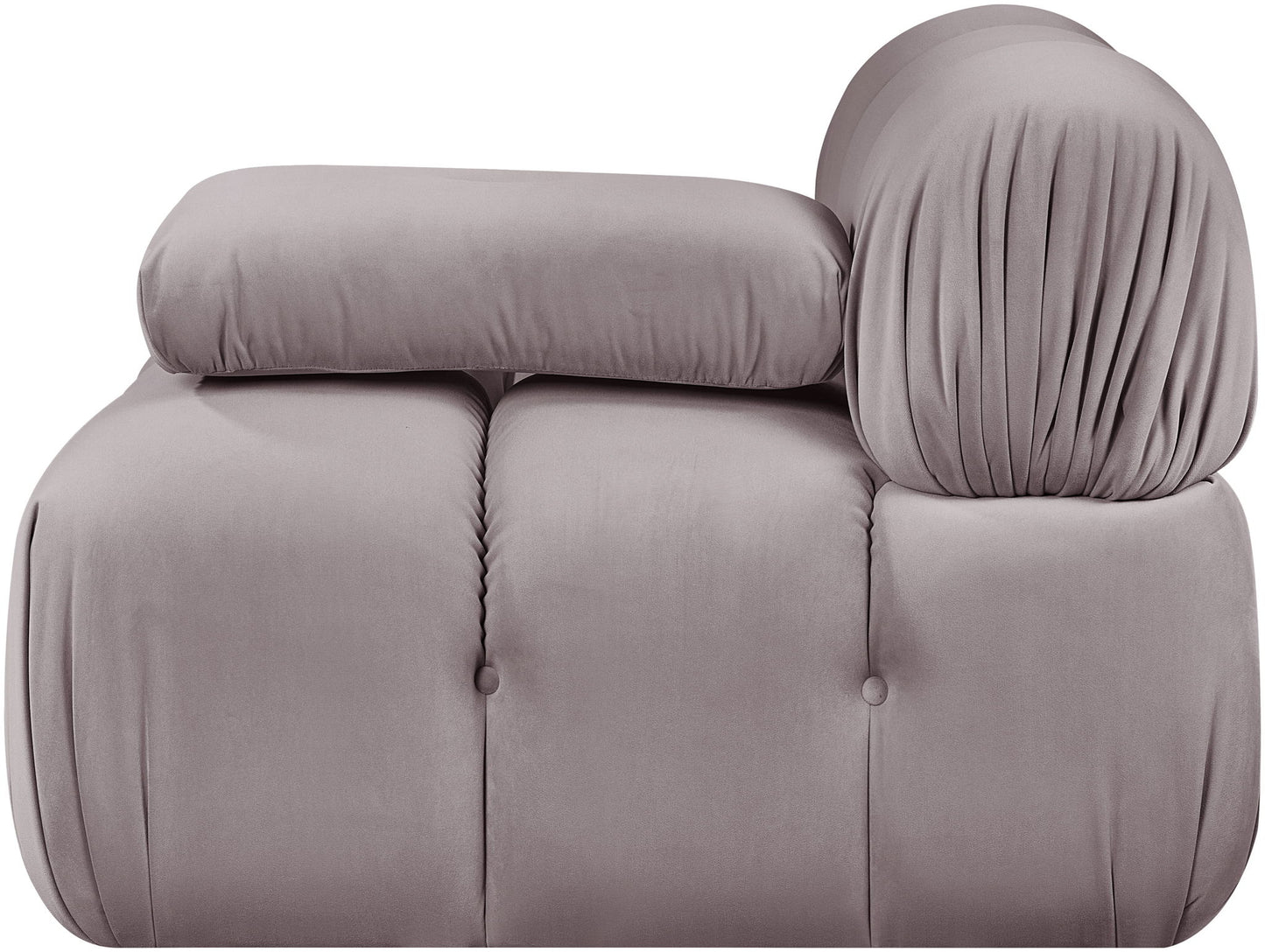 Orin - Velvet Performance Fabric Upholstered Modular Chair