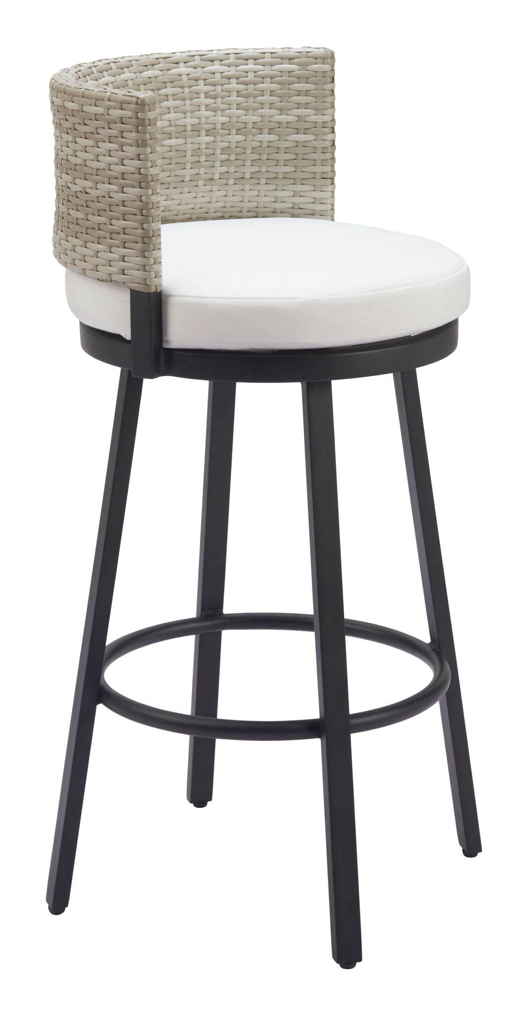Midnight Wave - Barstool - White