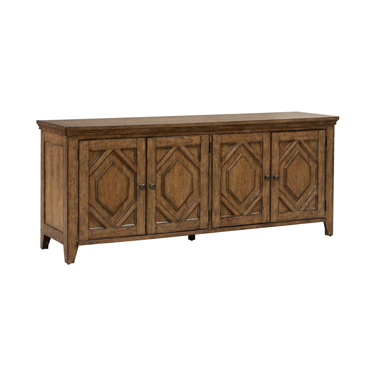 Carolina Park - 78" TV Console - Brown