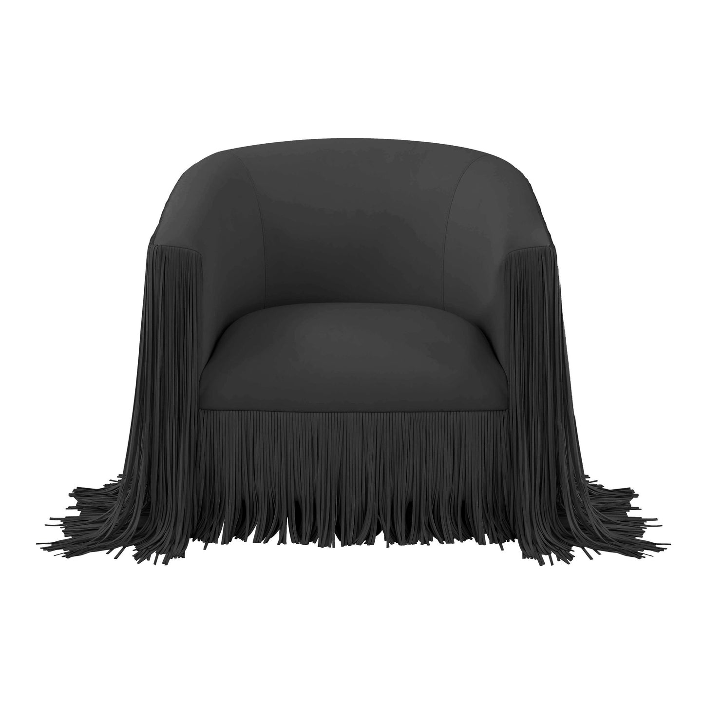 Shag Me - Vegan Leather Swivel Chair