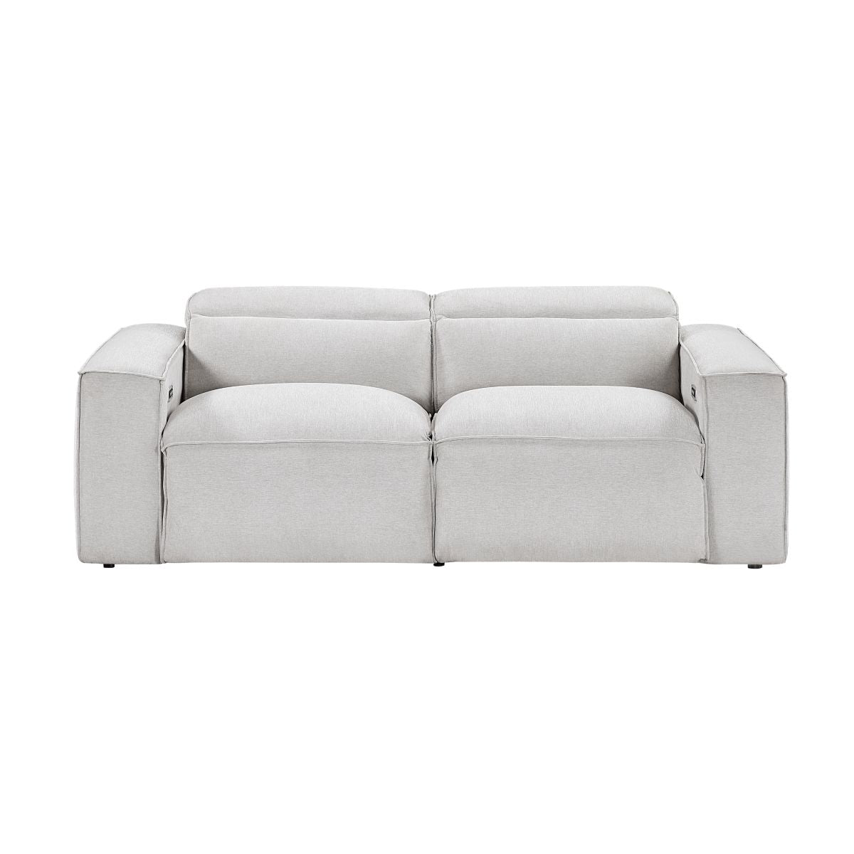 Phoebe Power Double Reclining Love Seat with Power Headrests