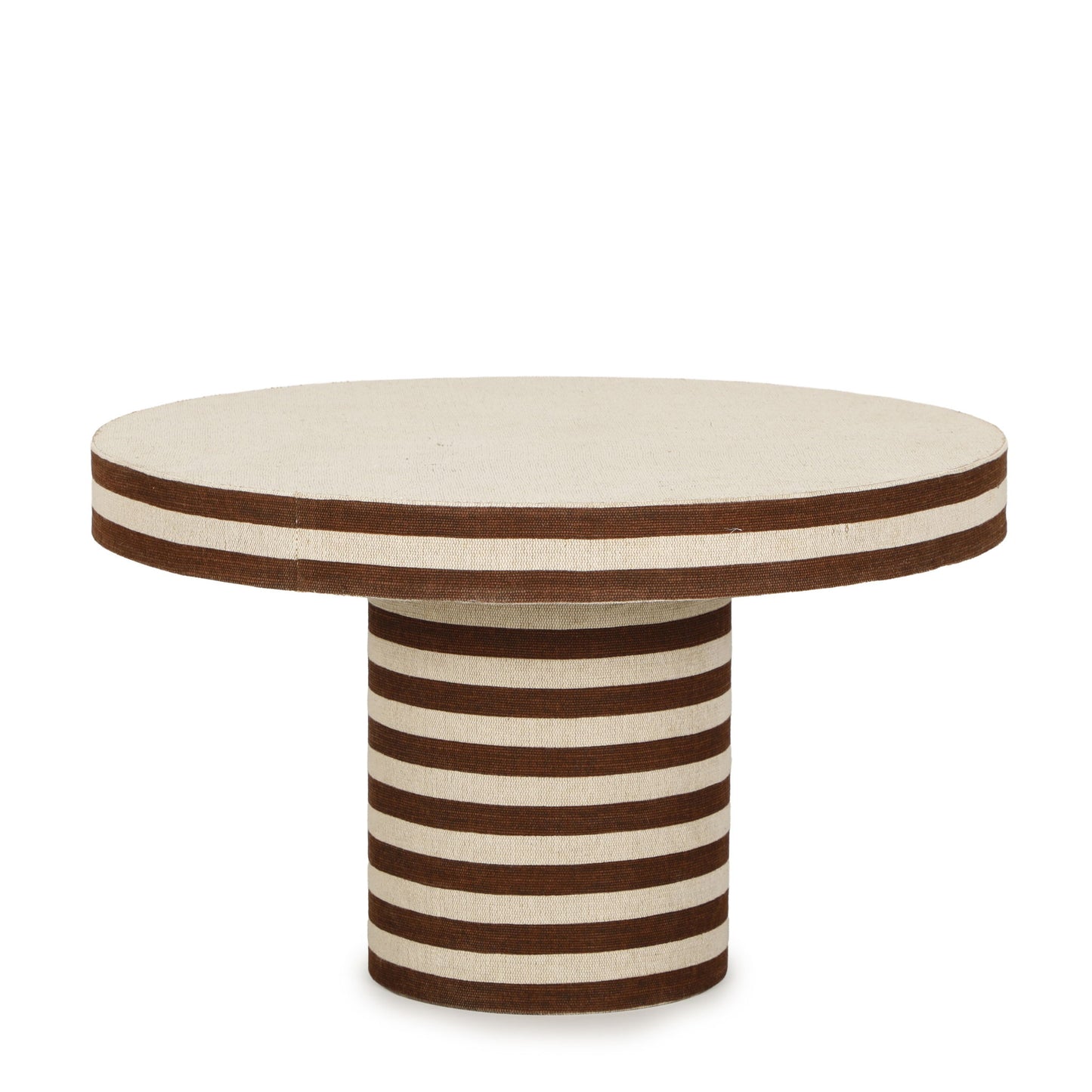 Lyra - Striped Cotton Jute Contract-Grade Table