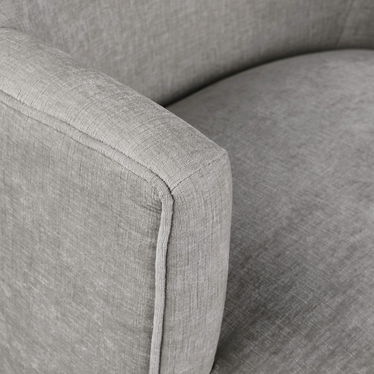 Clarita - Chenille Swivel Accent Chair