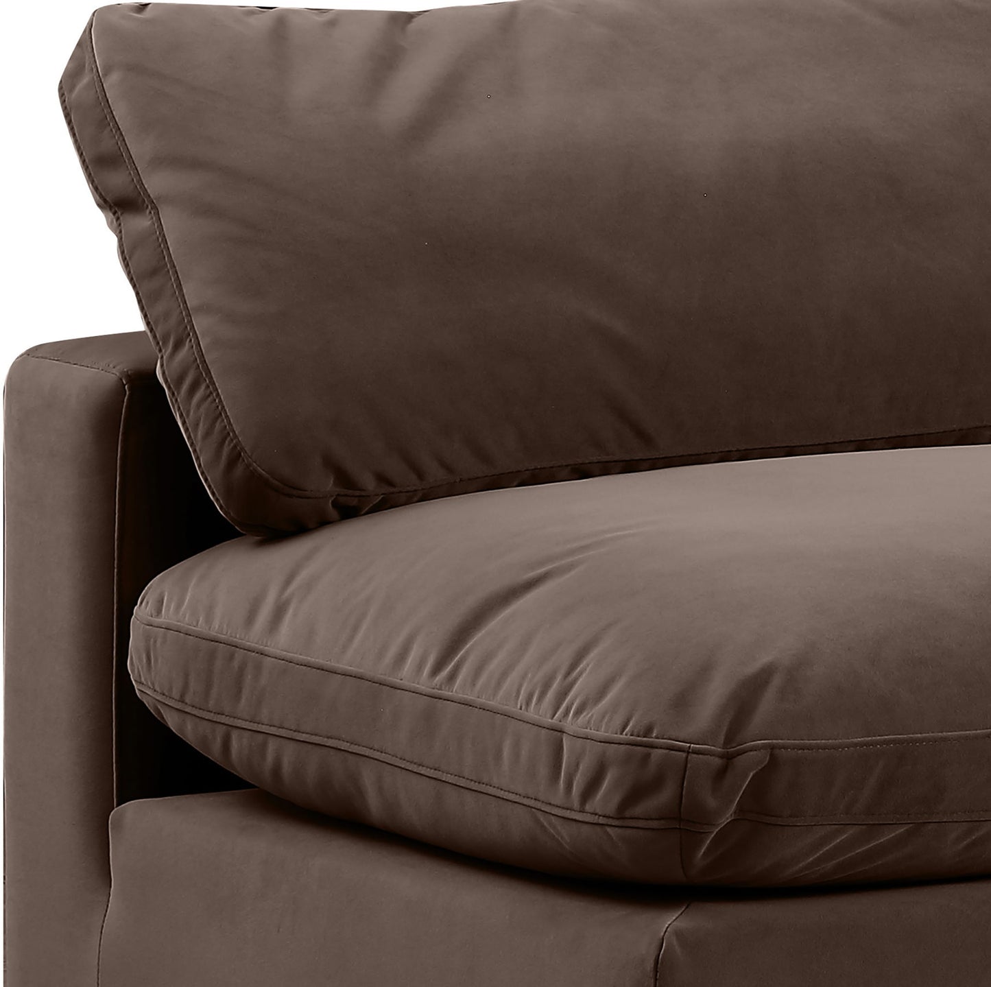 Comfy - Velvet Armless Chair