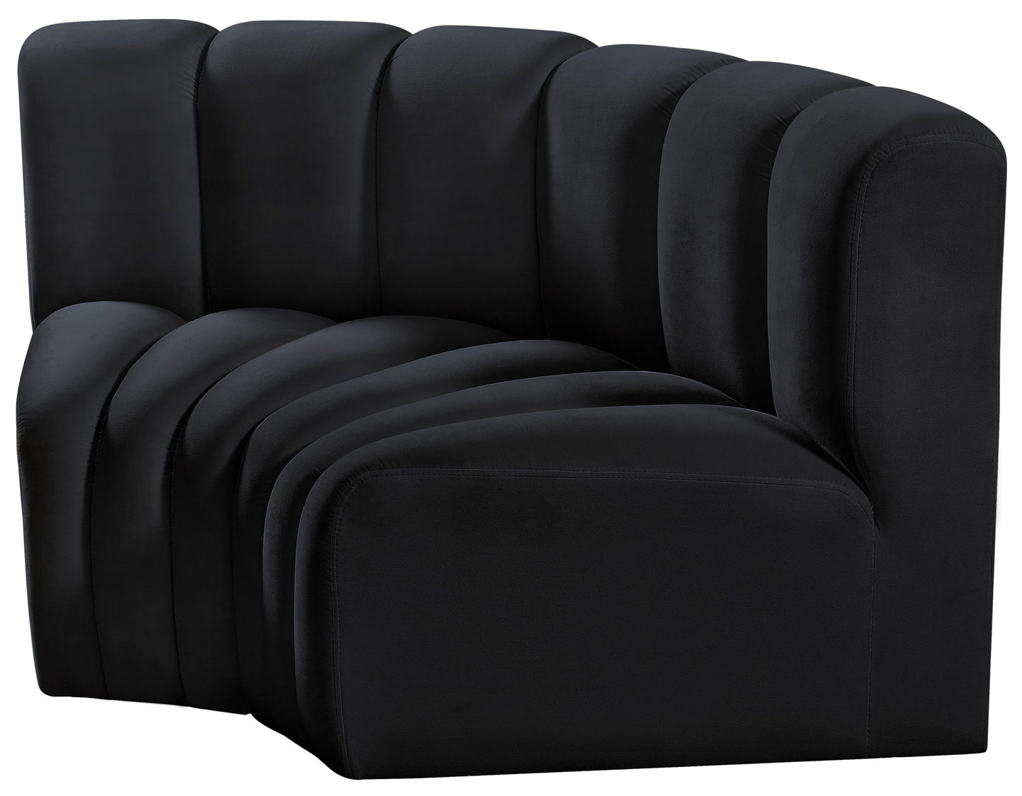 Arc - Velvet 2 Piece Modular Sofa
