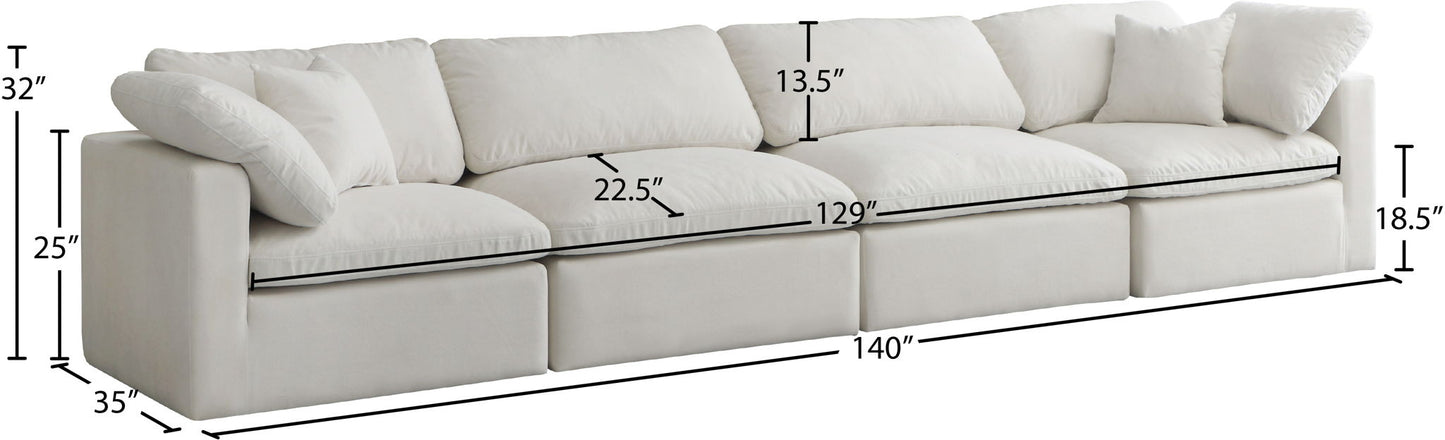 Plush - Modular 4 Seat Sofa