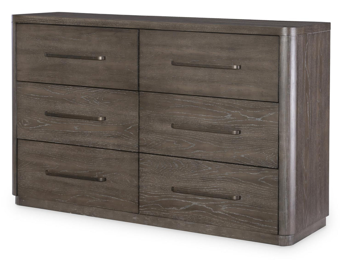 Horizons - 6 Drawers Dresser - Deep Sable