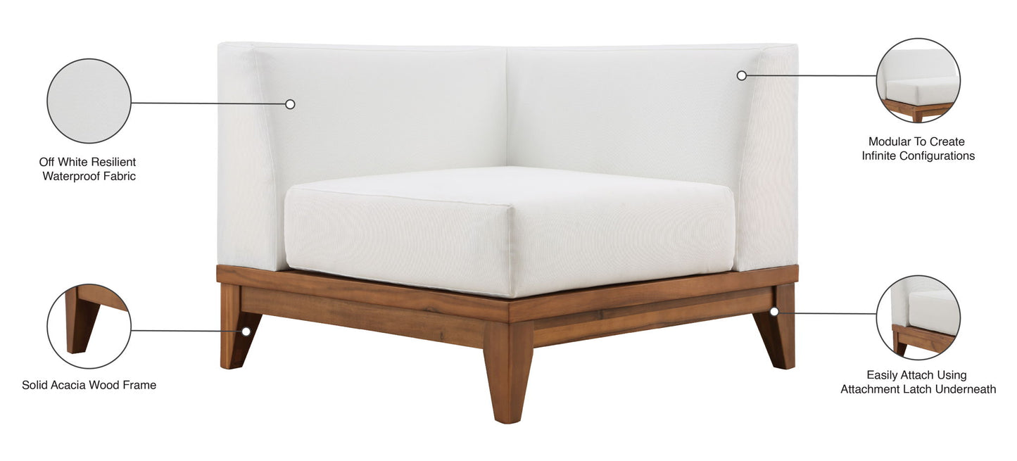 Rio - Corner Chair - Off White