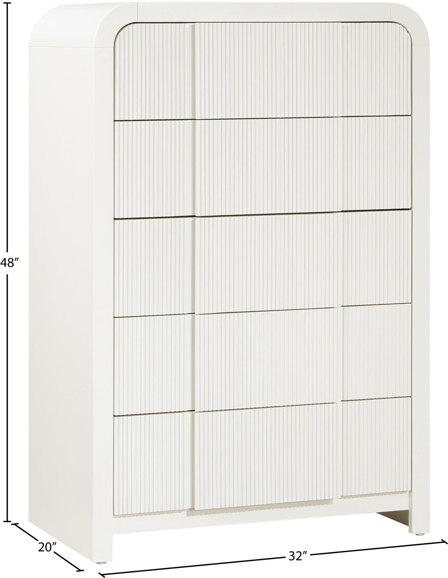 Fluted - Chest