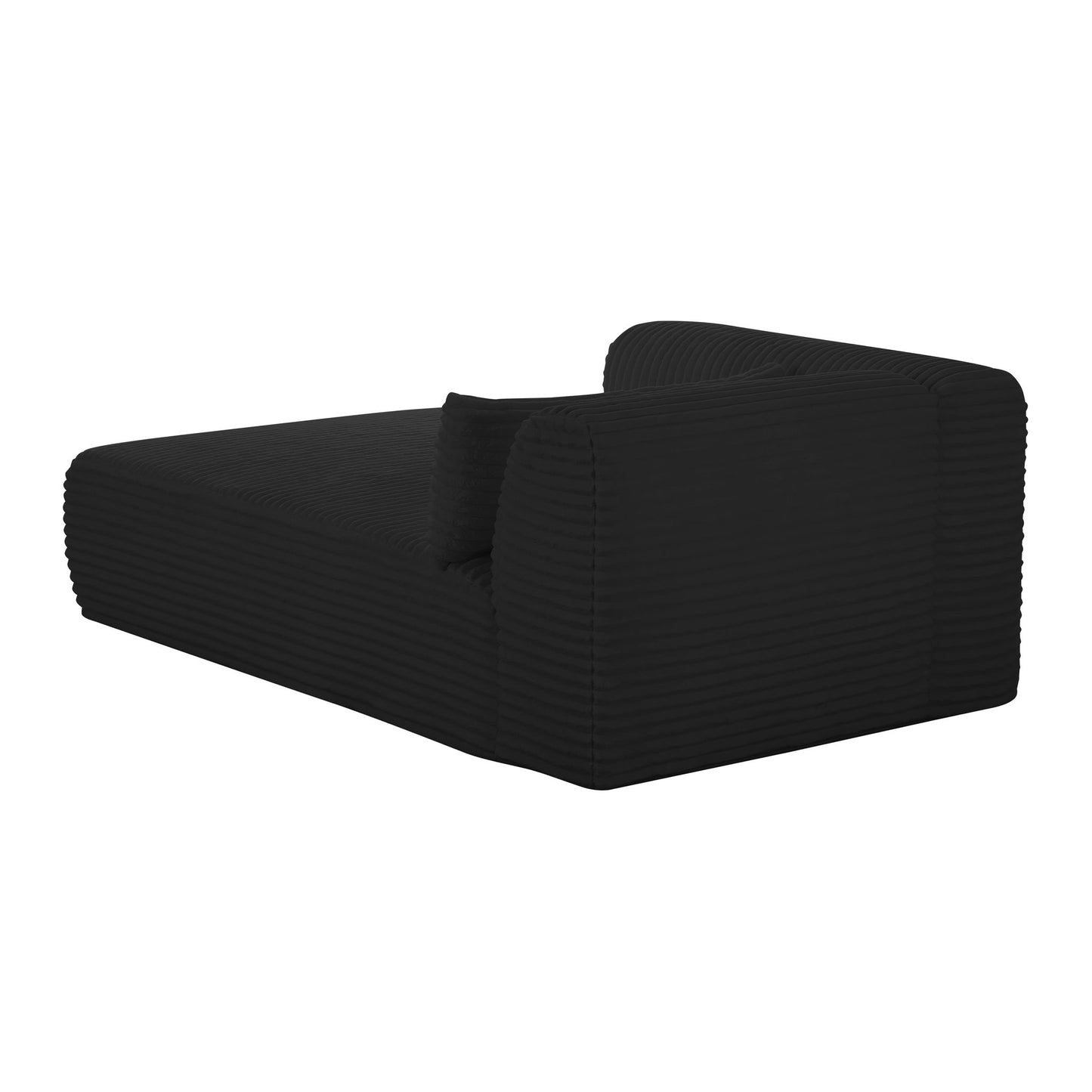 Tarra - Fluffy Oversized Corduroy Modular Chaise
