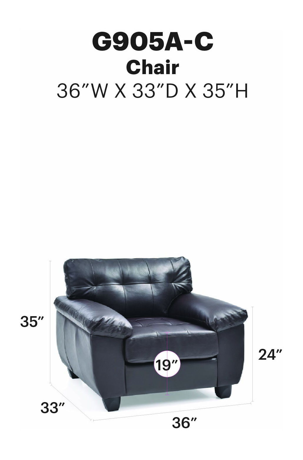 Glory Furniture - Gallant - Chair
