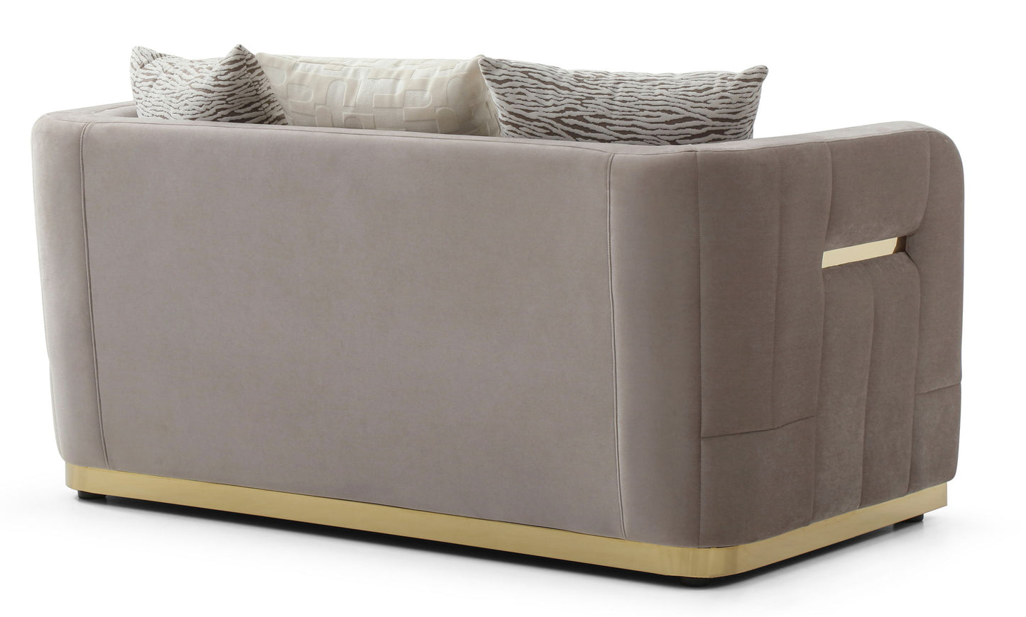 Lexington - Loveseat - Brown / Light Beige