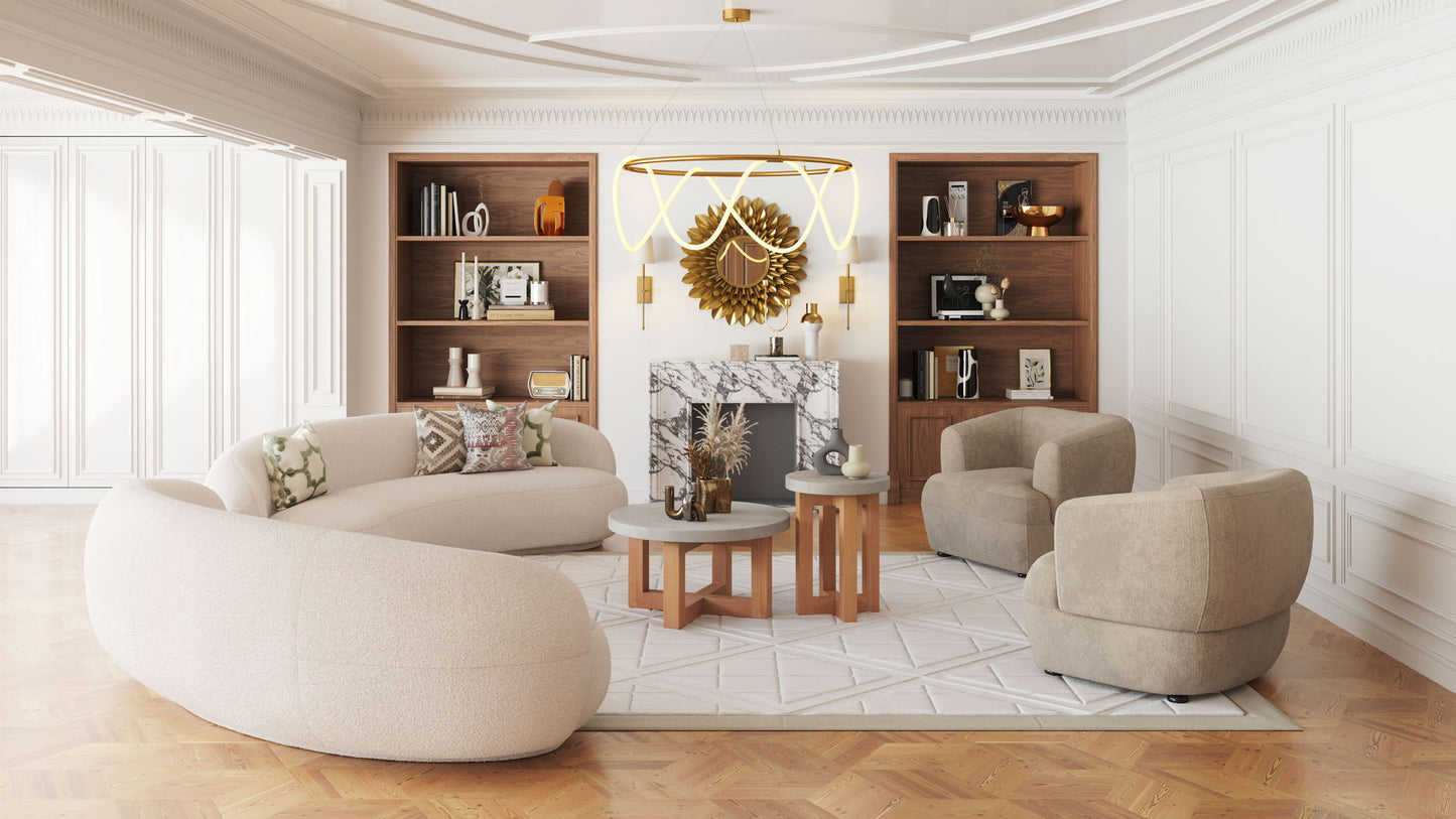 Bekker - Accent Chair - Golden Beige