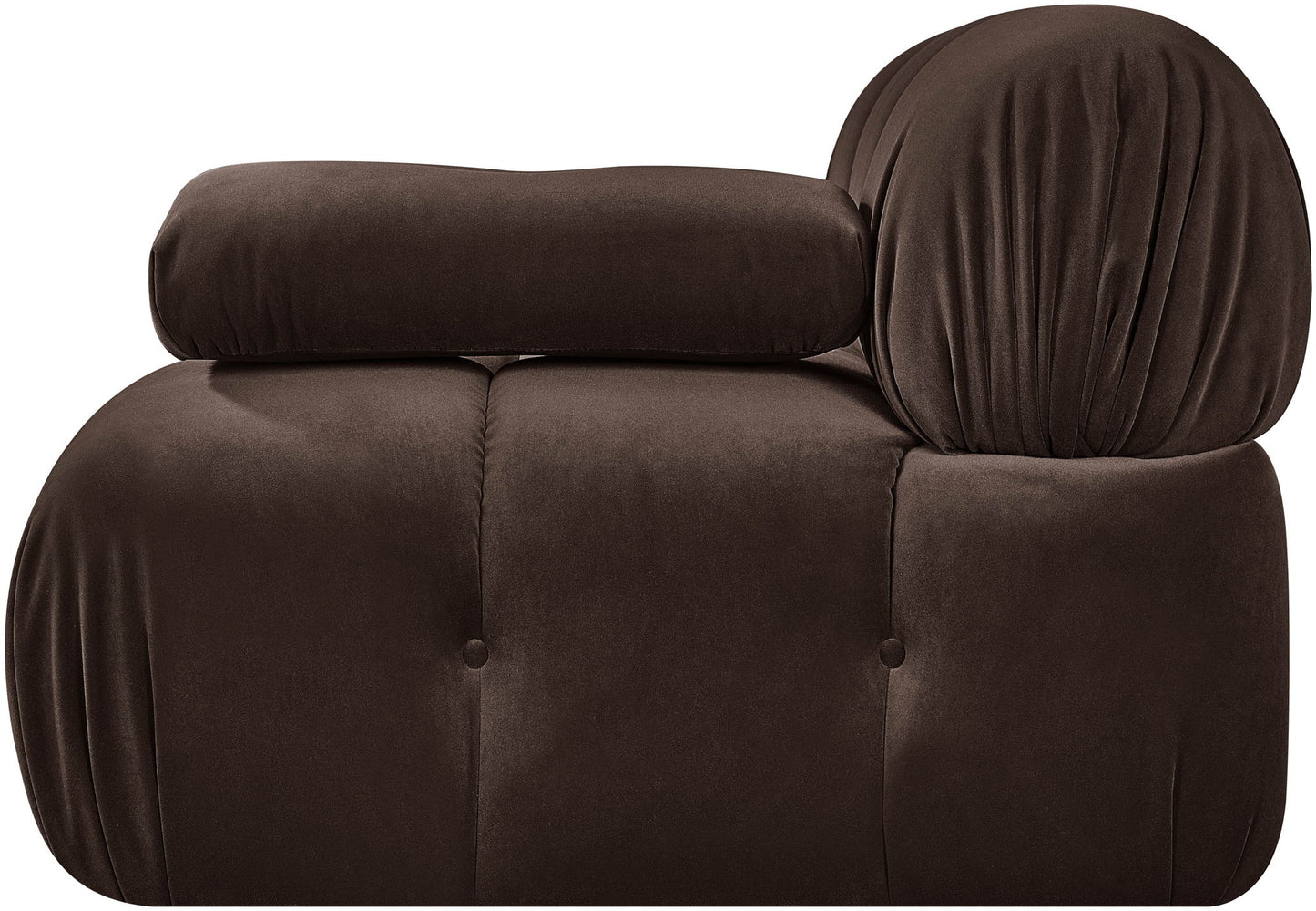 Orin - Velvet Performance Fabric Upholstered Modular Chair
