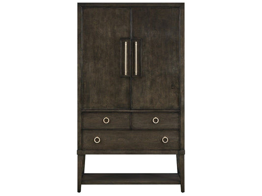 Fenwick - Bar Cabinet - Dark Brown