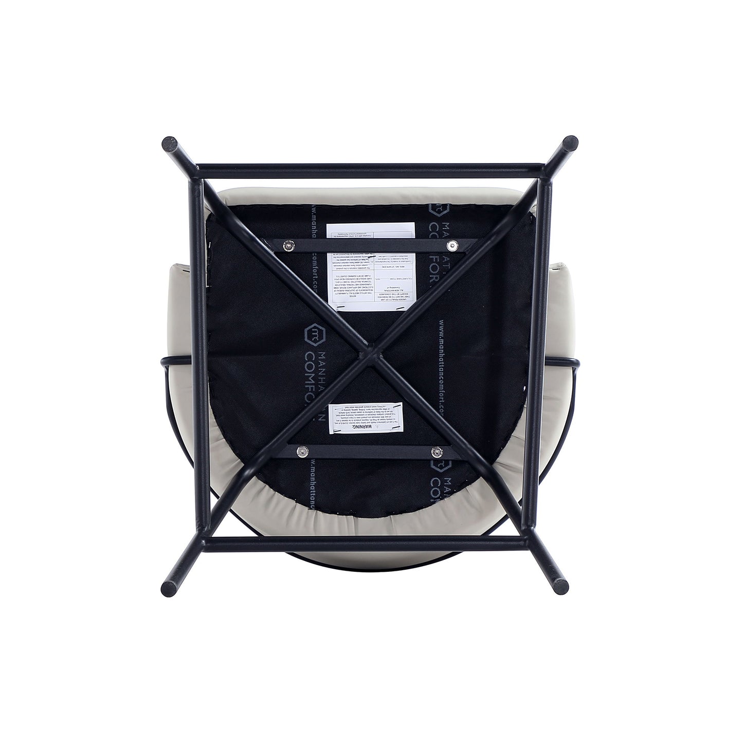Manhattan Gracie - Barstool With Black Base