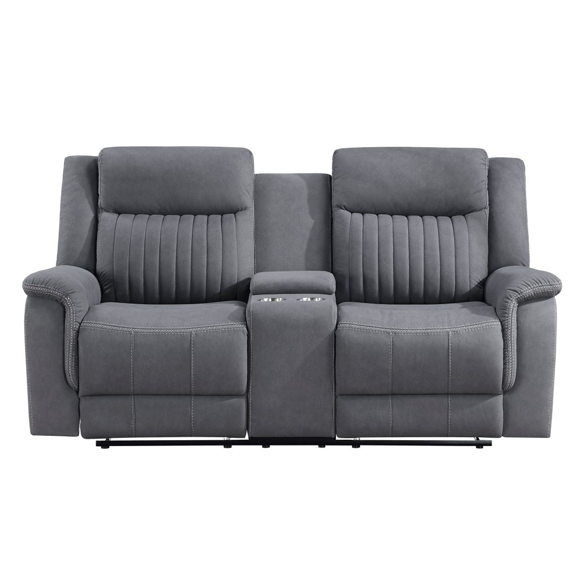 Dean Double Reclining Love Seat with Center Console