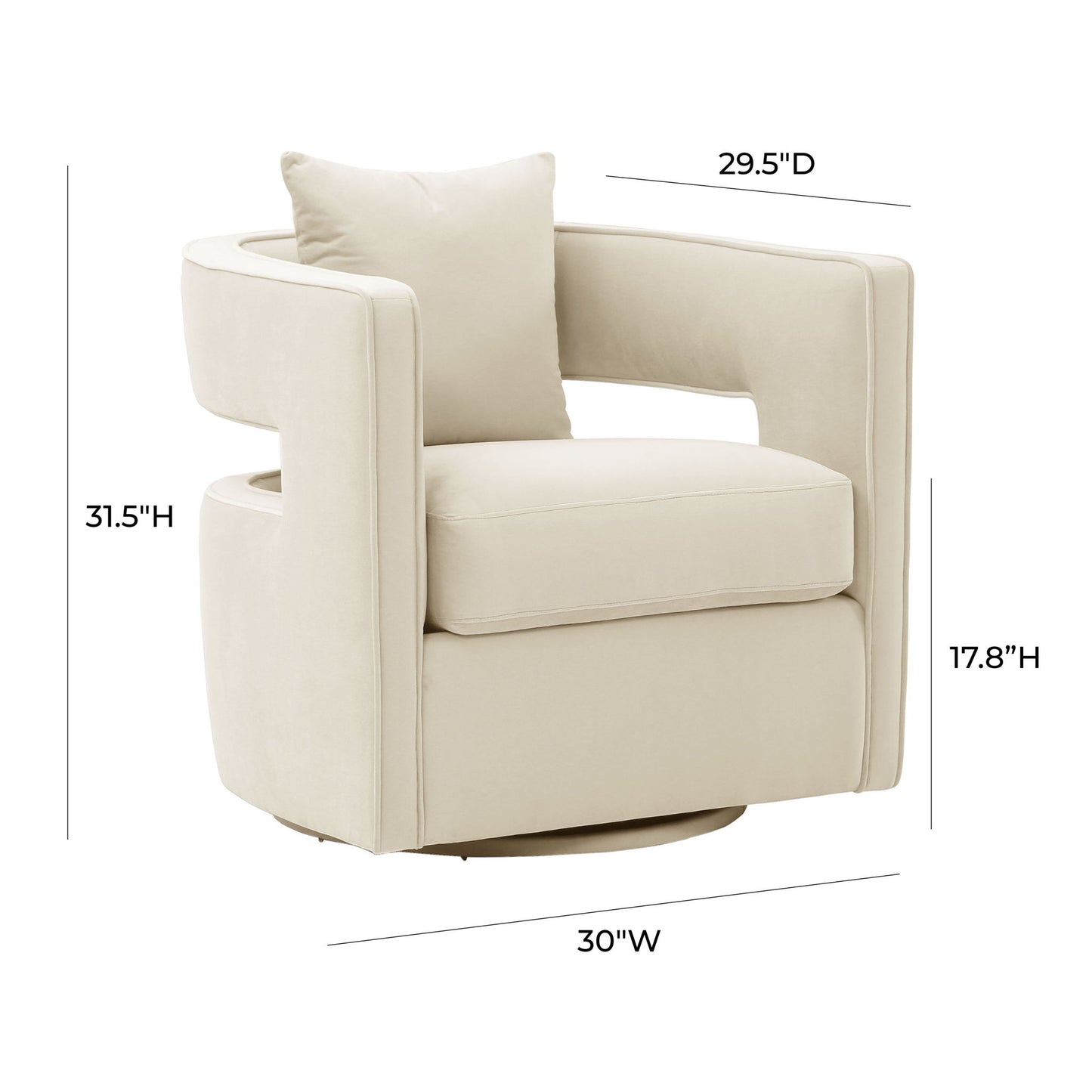 Kennedy - Swivel Chair