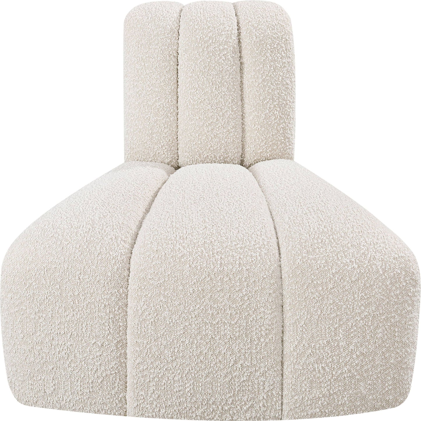 Arc - Boucle Fabric Reverse Corner