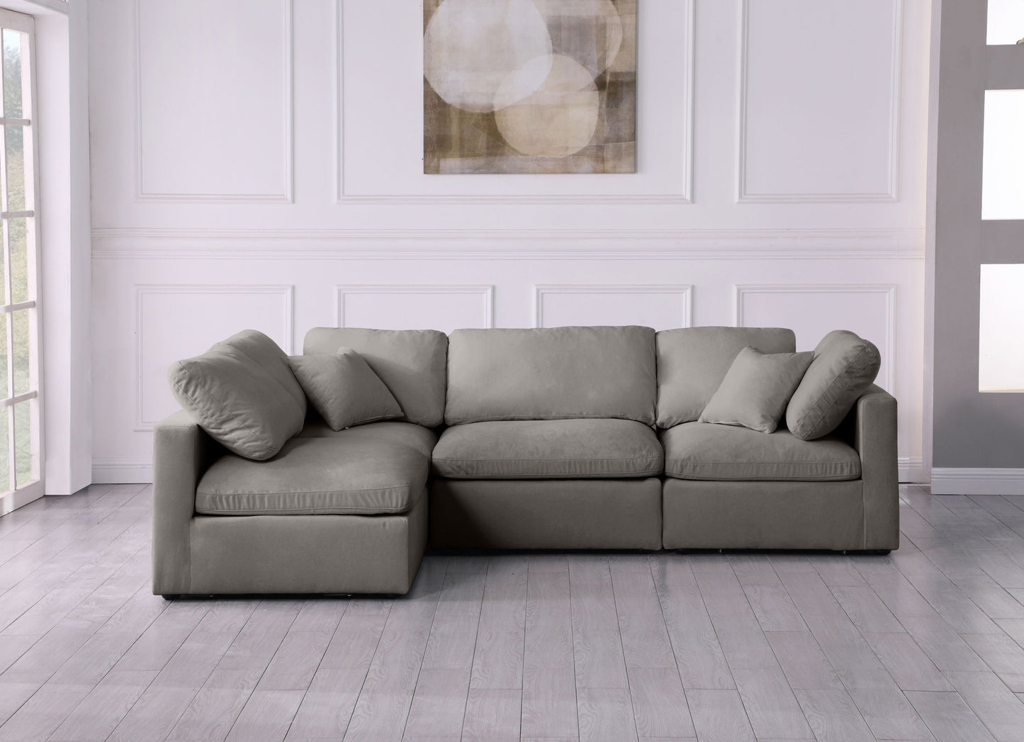 Plush - 4 Piece Modular Sectional