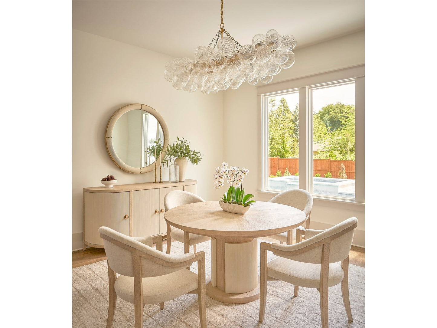 Velora - Round Dining Table - Light Brown
