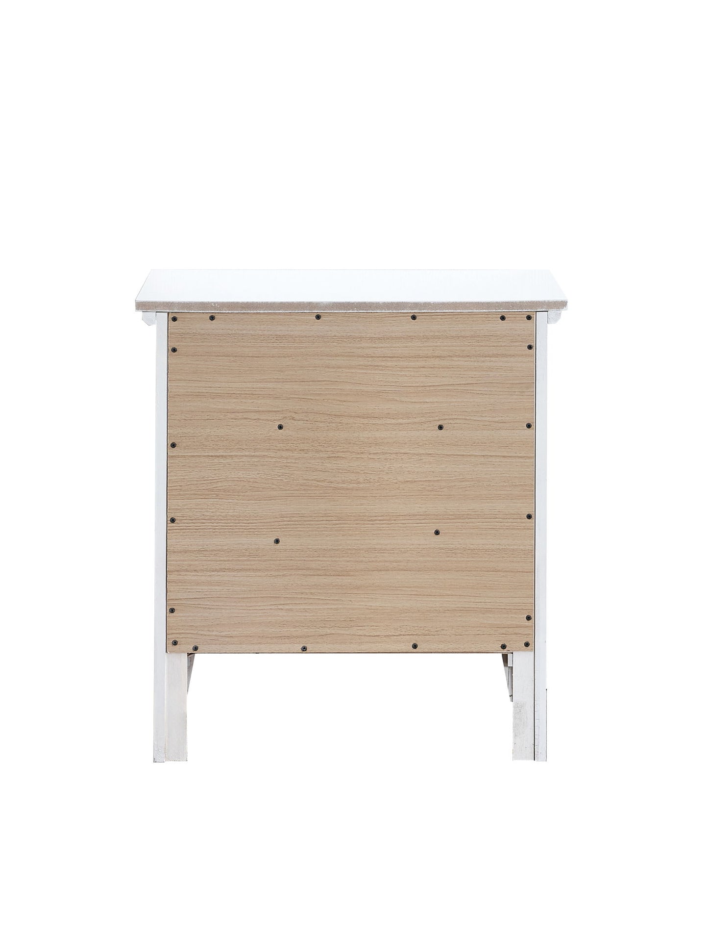 Hammond - 3 Drawer Wood Nightstand - White