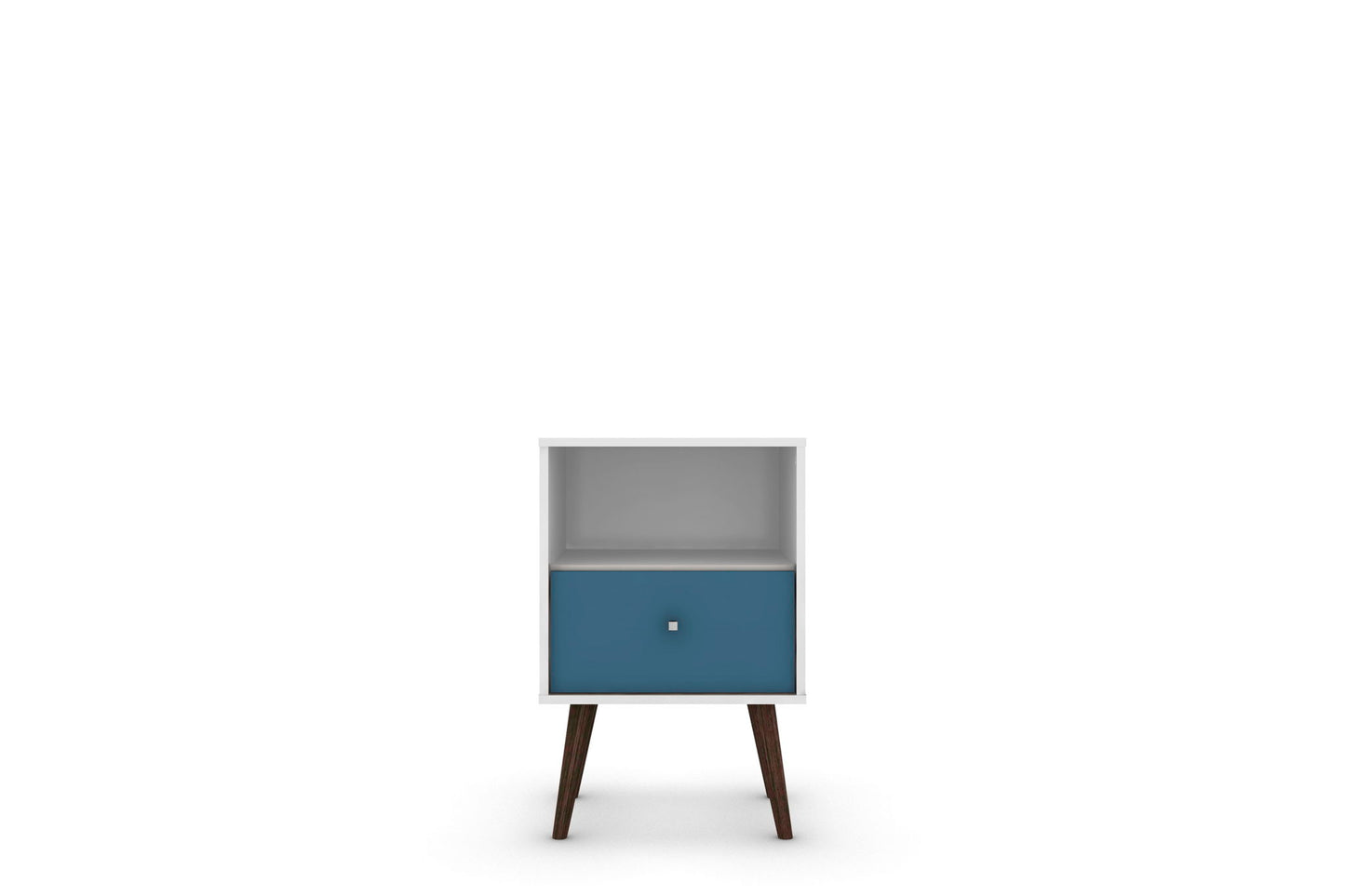 Manhattan Liberty - Nightstand Wtth White Frame