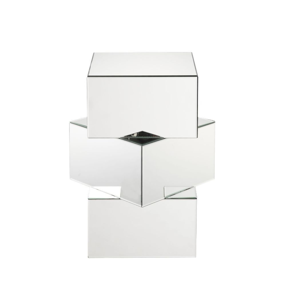 Dominic - 20" End Table - Mirrored