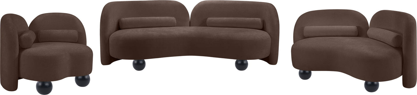 Daphne - Chenille Loveseat