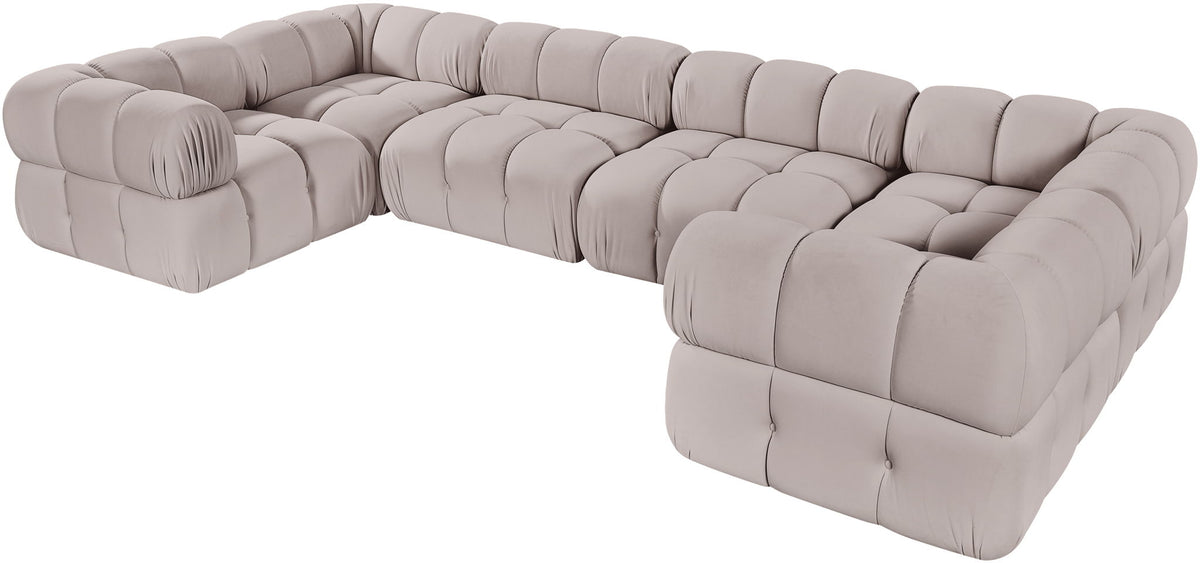 Orin - 6 Piece Modular Sectional (2 Modular Chairs, 4 Corner Chairs)