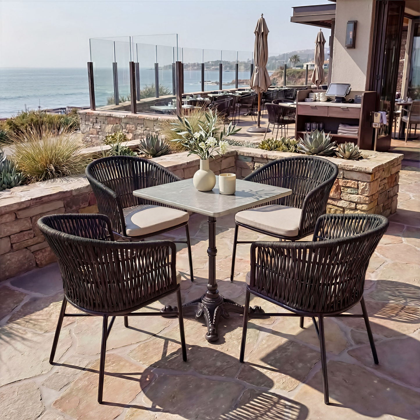 Alfresco - Dining Table - Gray