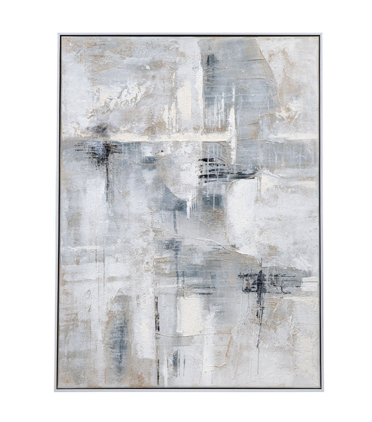 Gray Day Canvas Art - Gray