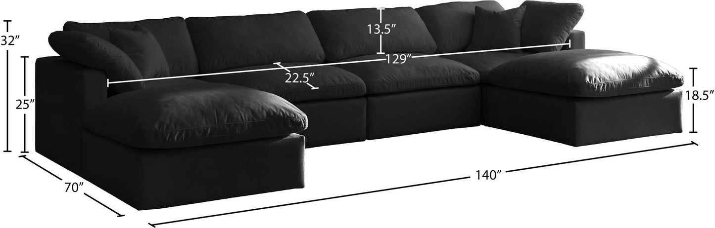 Plush - 6 Piece Modular Sectional