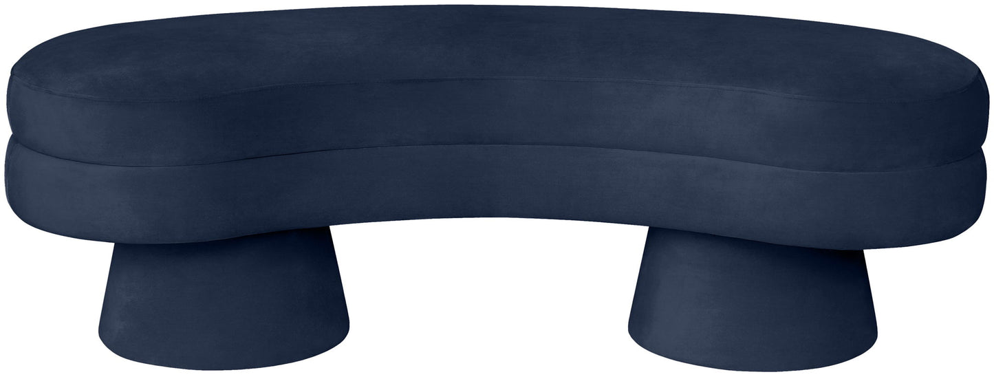 Zenna - Velvet Bench