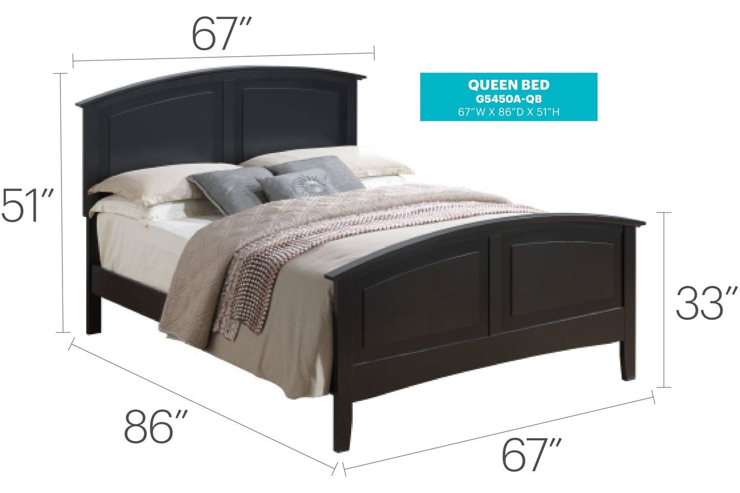Glory Furniture - Hammond - Bed