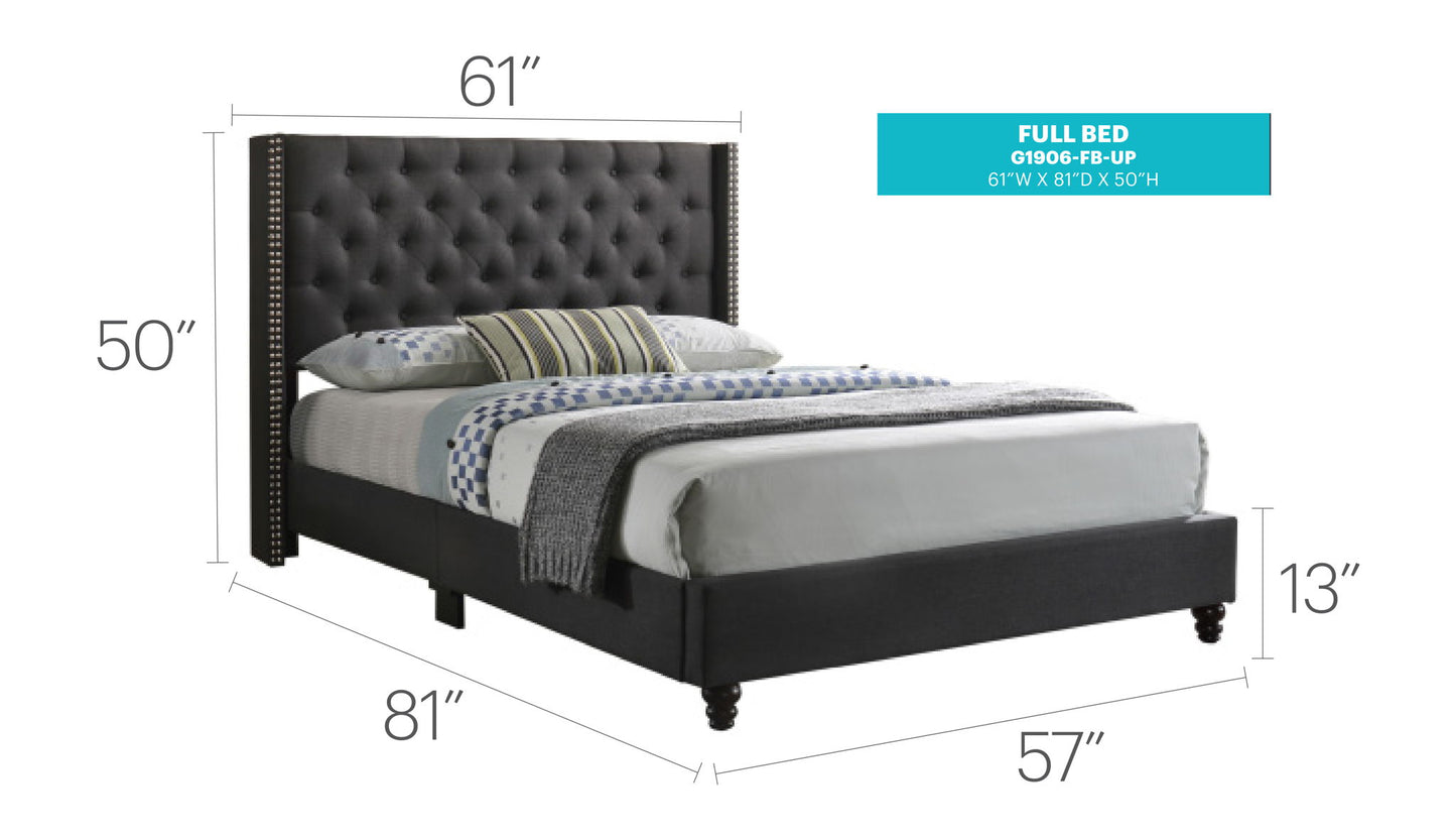 Glory Furniture - Julie - Upholstered Bed (All In 1 Box)