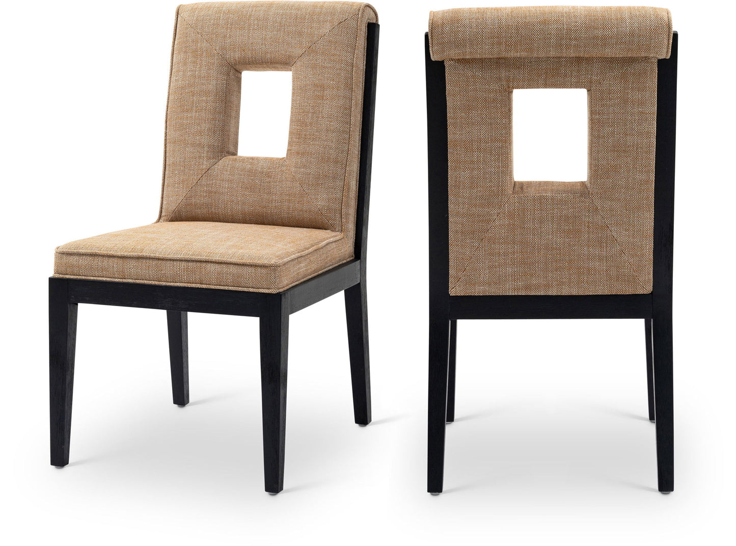 Gwendolyn - Dining Side Chair With Black Frame (Set of 2)