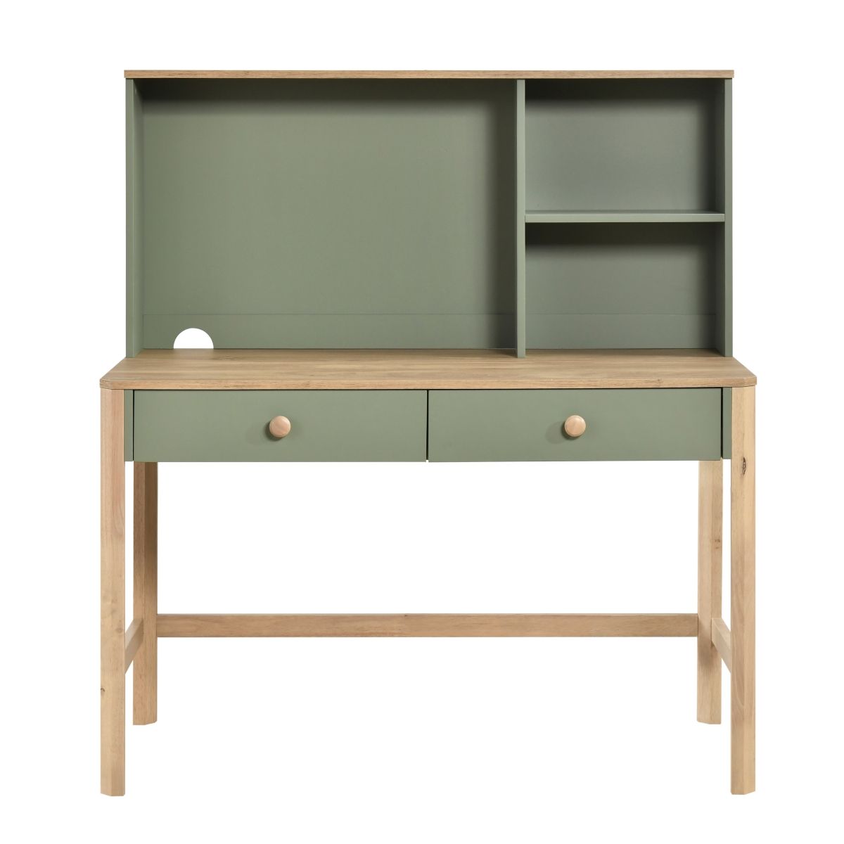Liam Writing Desk with Hutch