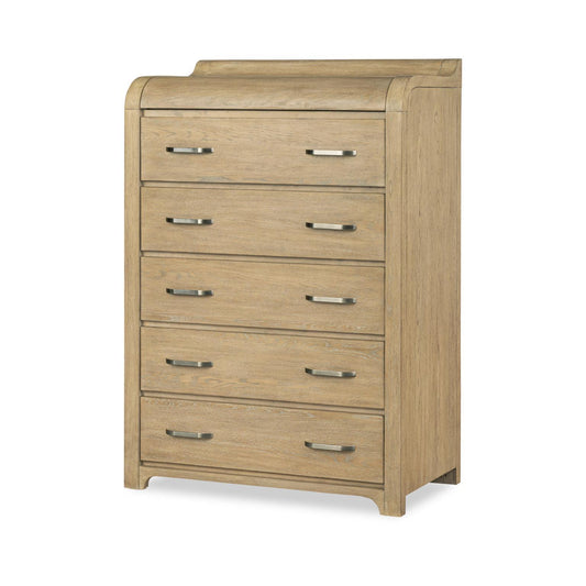 Flow - 5 Drawer Chest - Sandstone