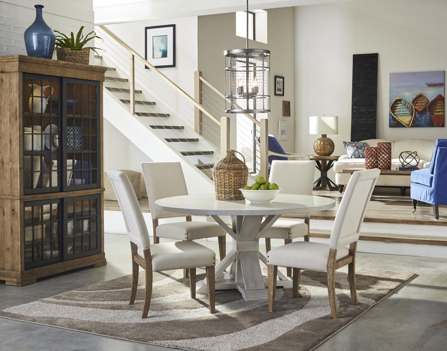 Coming Home - Counter Height Table - Chalk