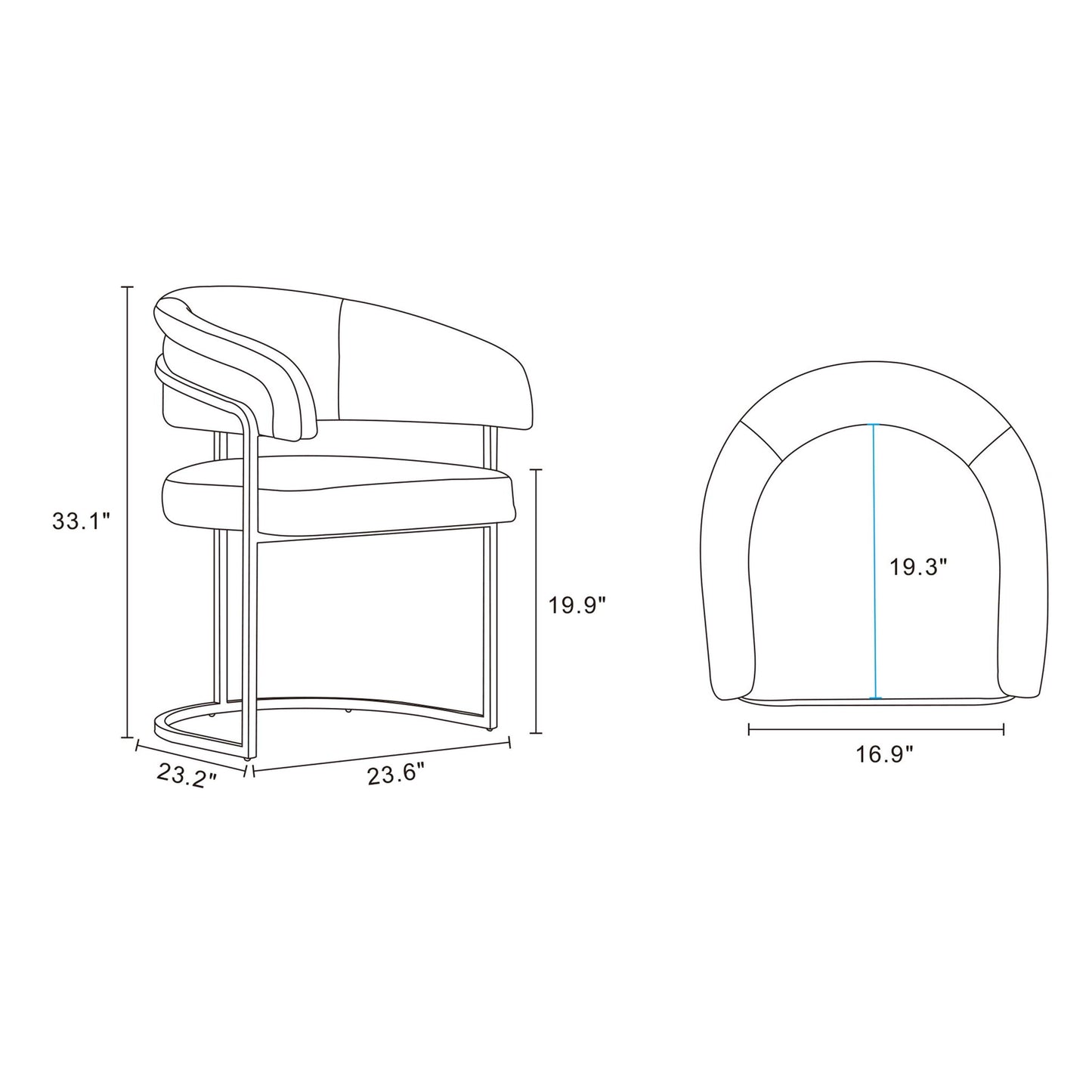 Manhattan Augusta - Dining Chair