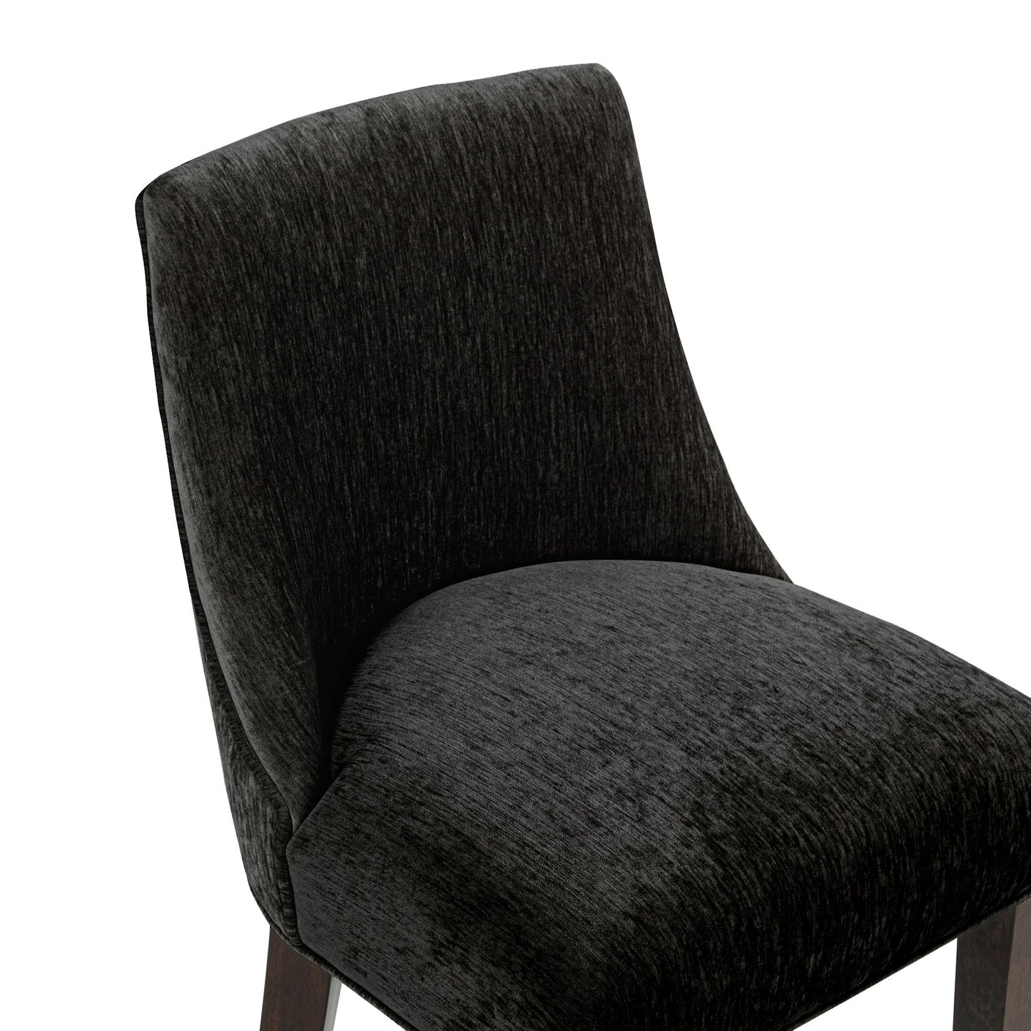 Manhattan Beever - Chenille Wood Stool