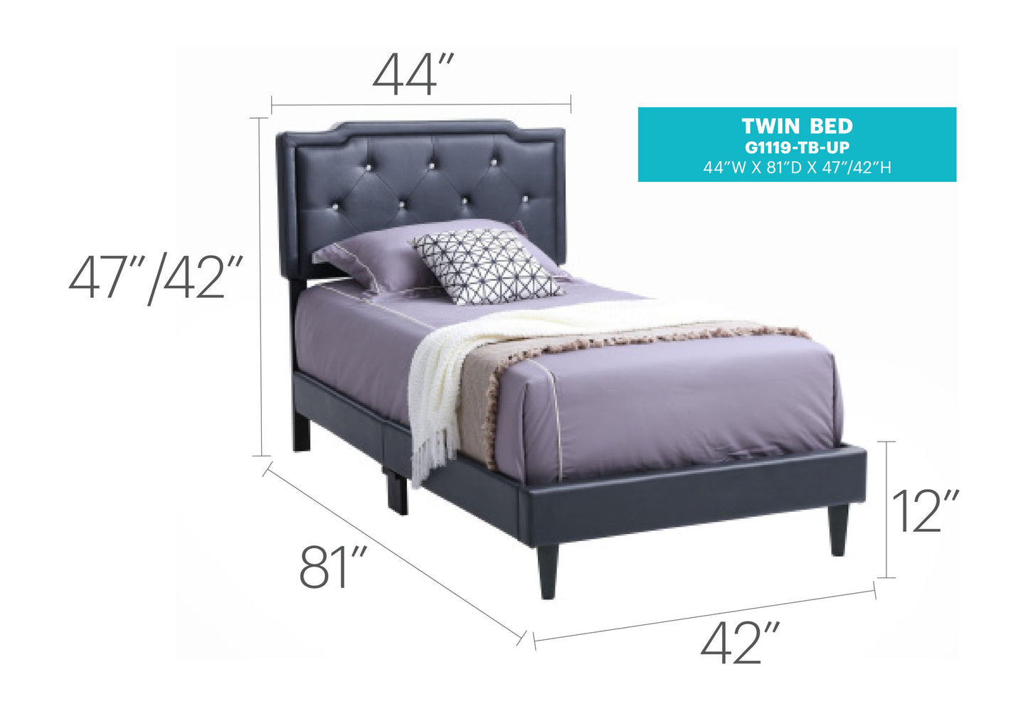 Glory Furniture - Deb - Bed