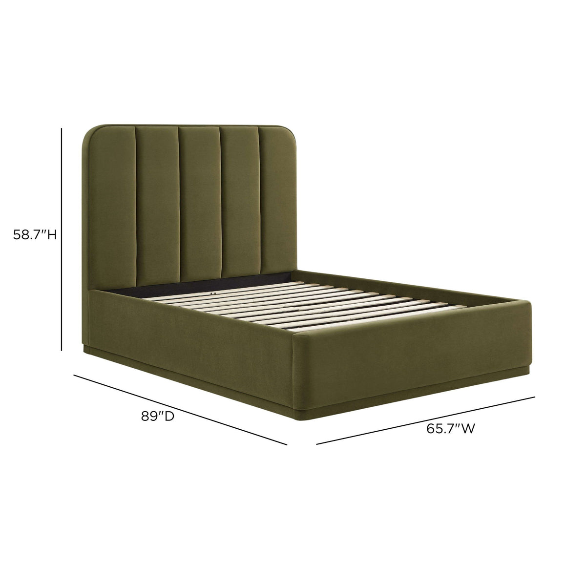 Parker - Performance Velvet Bed
