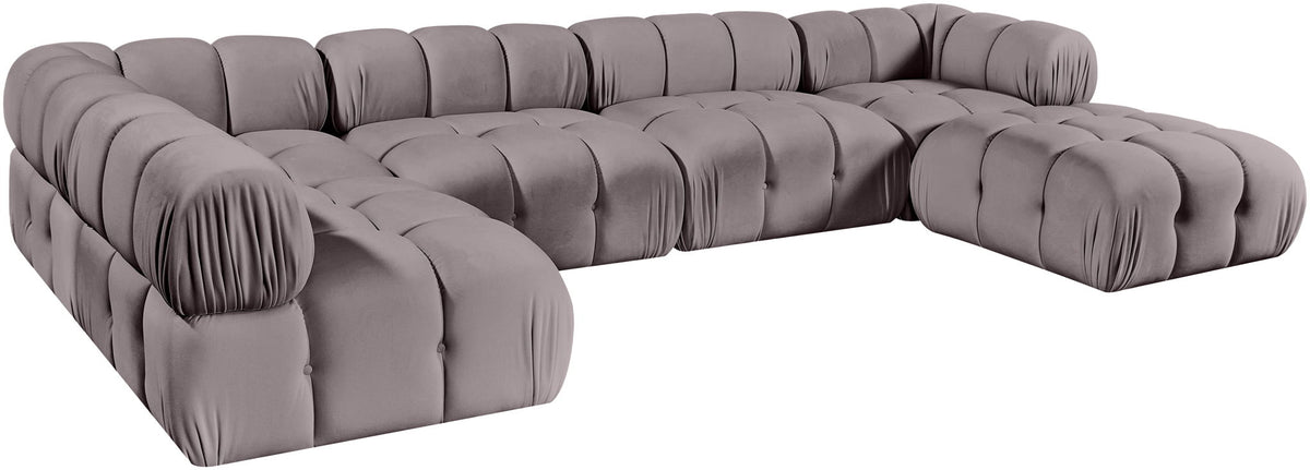 Orin - 6 Piece Modular Sectional (3 Modular Chairs, 2 Corner Chairs & Ottoman)