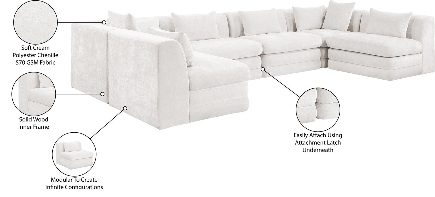 Stellar - 6 Piece Upholstered Modular Sectional